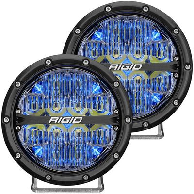 Rigid Industries 360-Series 6" Driving LED Lights (Blue) - 36207
